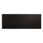 Posada Desk - Worn Black Oak Veneer