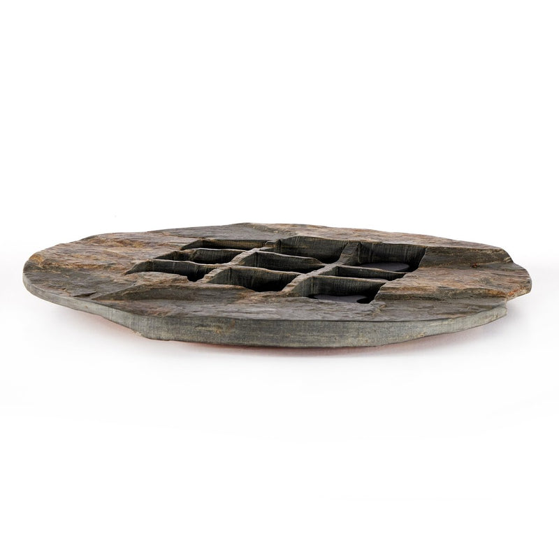 Stone Tic Tac Toe - Grey Stone