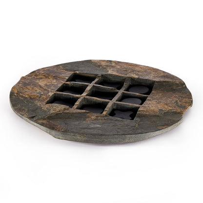 Stone Tic Tac Toe - Grey Stone