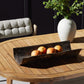 Jagen Outdoor Tray - Rustic Cast Aluminum