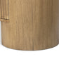Giovani Media Console - Natural Light Oak Veneer
