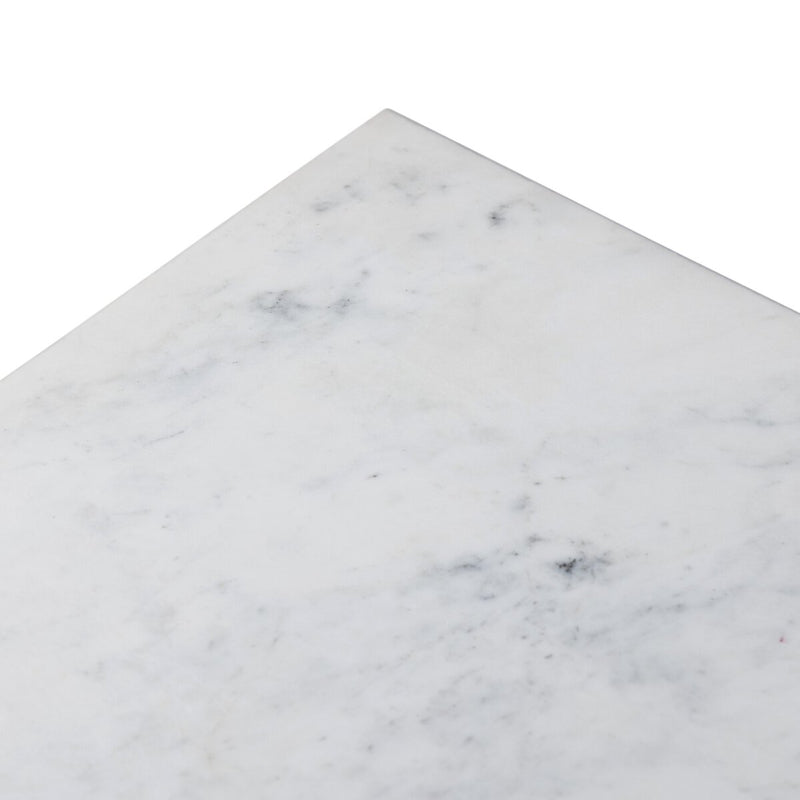 Dothan Kitchen Island - White Marble