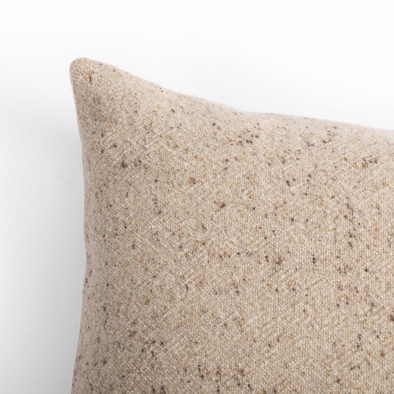 Stonewash Linen Pillow - Hasselt Taupe