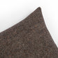 Stonewash Linen Pillow - Hasselt Ebony