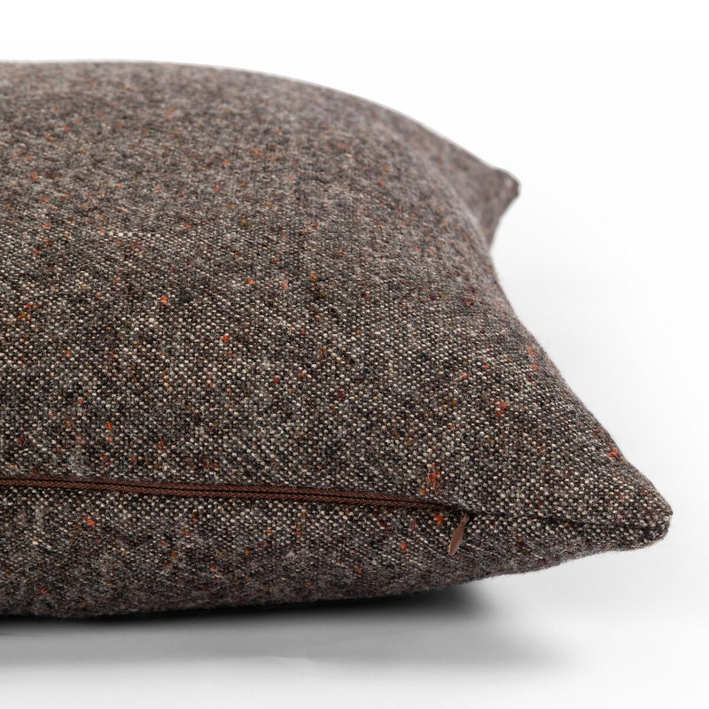 Stonewash Linen Pillow - Hasselt Ebony