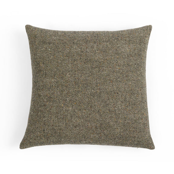 Stonewash Linen Pillow - Hasselt Olive Green