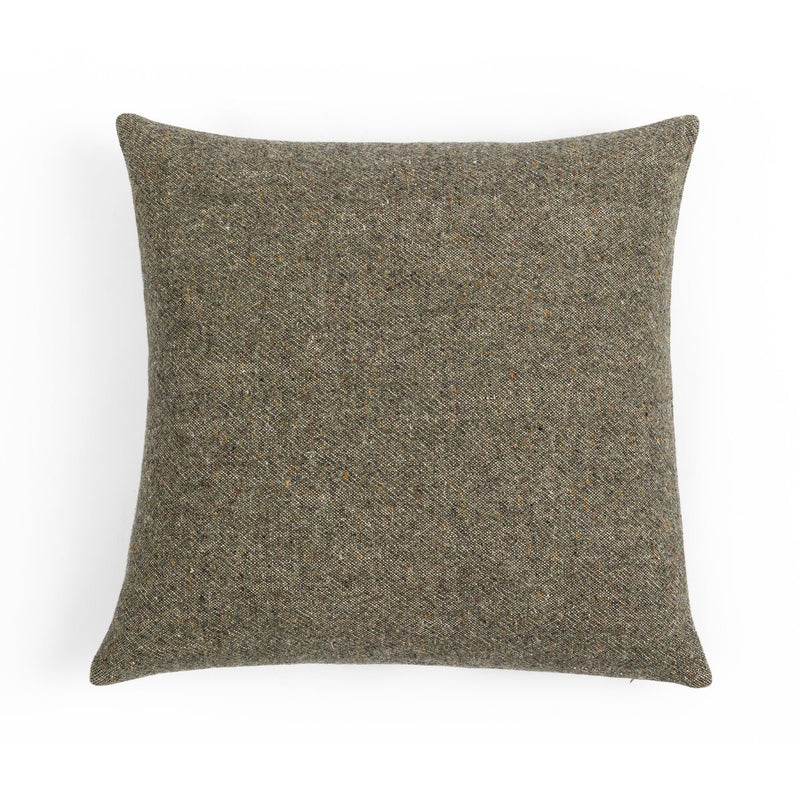 Stonewash Linen Pillow - Hasselt Olive Green