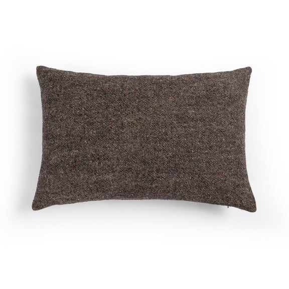 Stonewash Linen Pillow - Hasselt Ebony