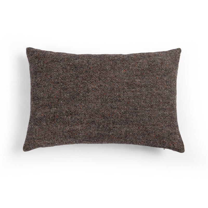 Stonewash Linen Pillow - Hasselt Ebony