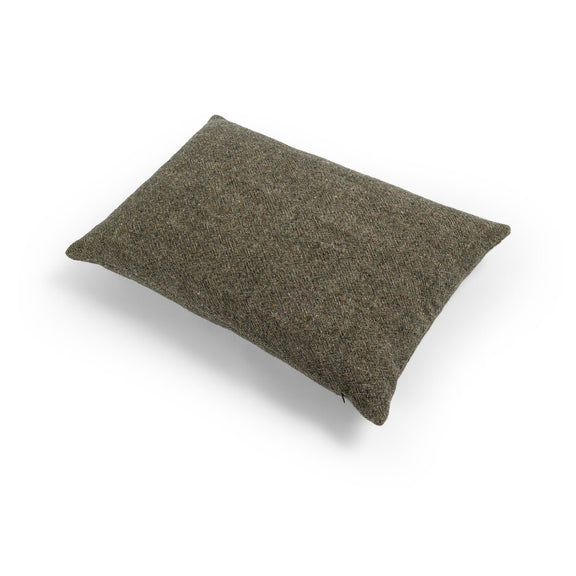 Stonewash Linen Pillow - Hasselt Olive Green