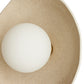 Organic Ceramic Sconce