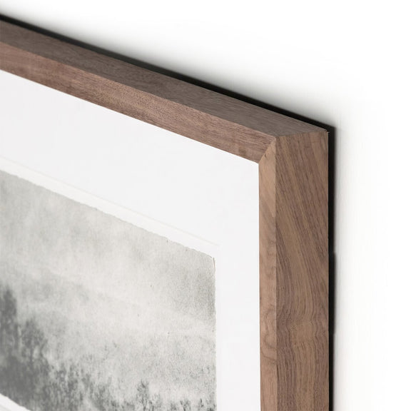 Hill Country Study I by Aileen Fitzgerald - Rustic Walnut