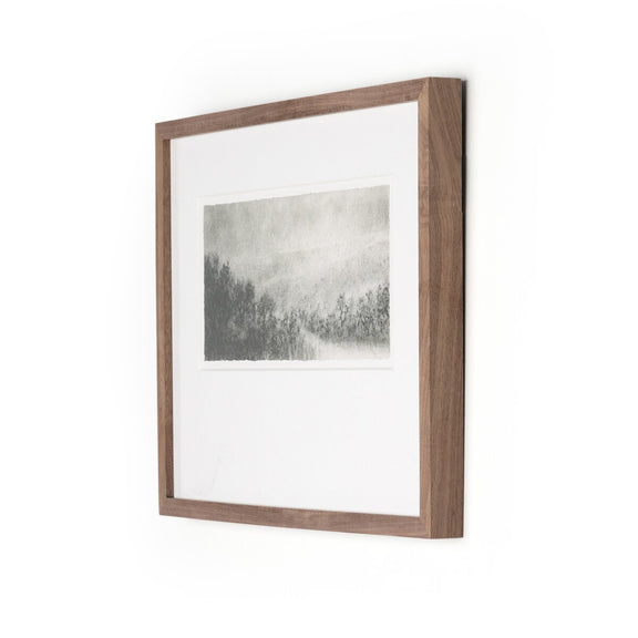 Hill Country Study I by Aileen Fitzgerald - Rustic Walnut