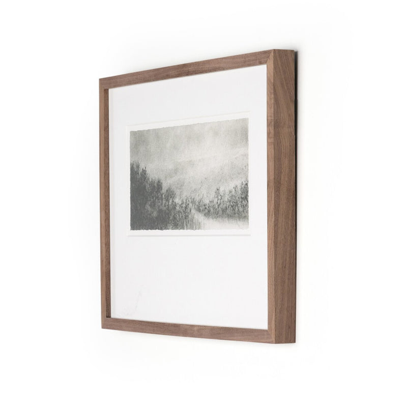 Hill Country Study I by Aileen Fitzgerald - Rustic Walnut