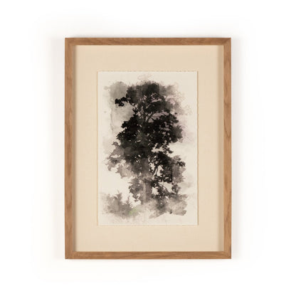 Tree Sketch I by Coup D'esprit - White Oak
