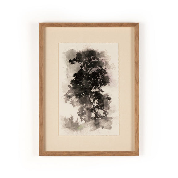 Tree Sketch I by Coup D'esprit - White Oak