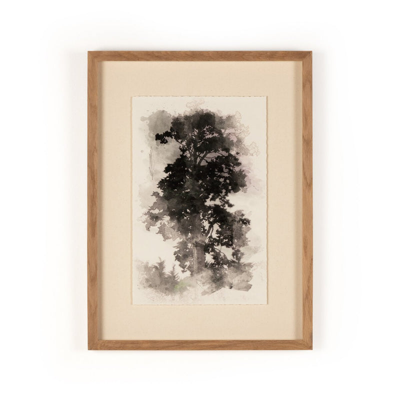 Tree Sketch I by Coup D'esprit - White Oak