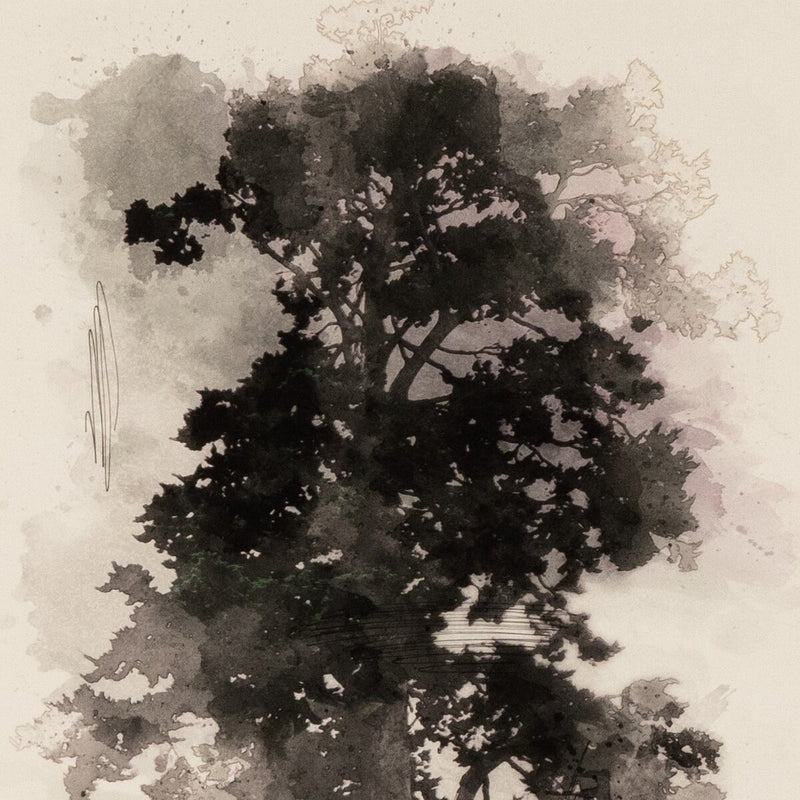 Tree Sketch I by Coup d'Esprit - White Oak