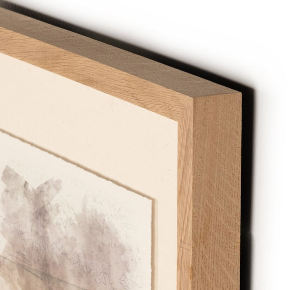Tree Sketch II by Coup d'Esprit - White Oak