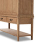 Brimley Wide Cabinet - Aged Light Pine