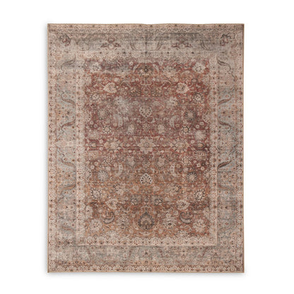 Zari Rug - Zari Rust