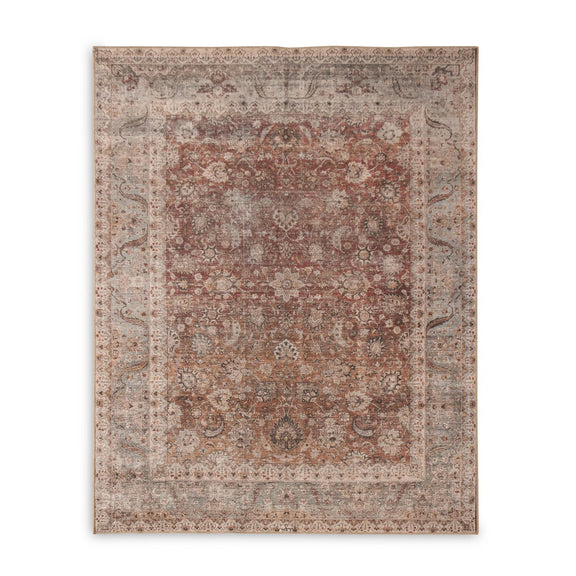Zari Rug - Zari Rust