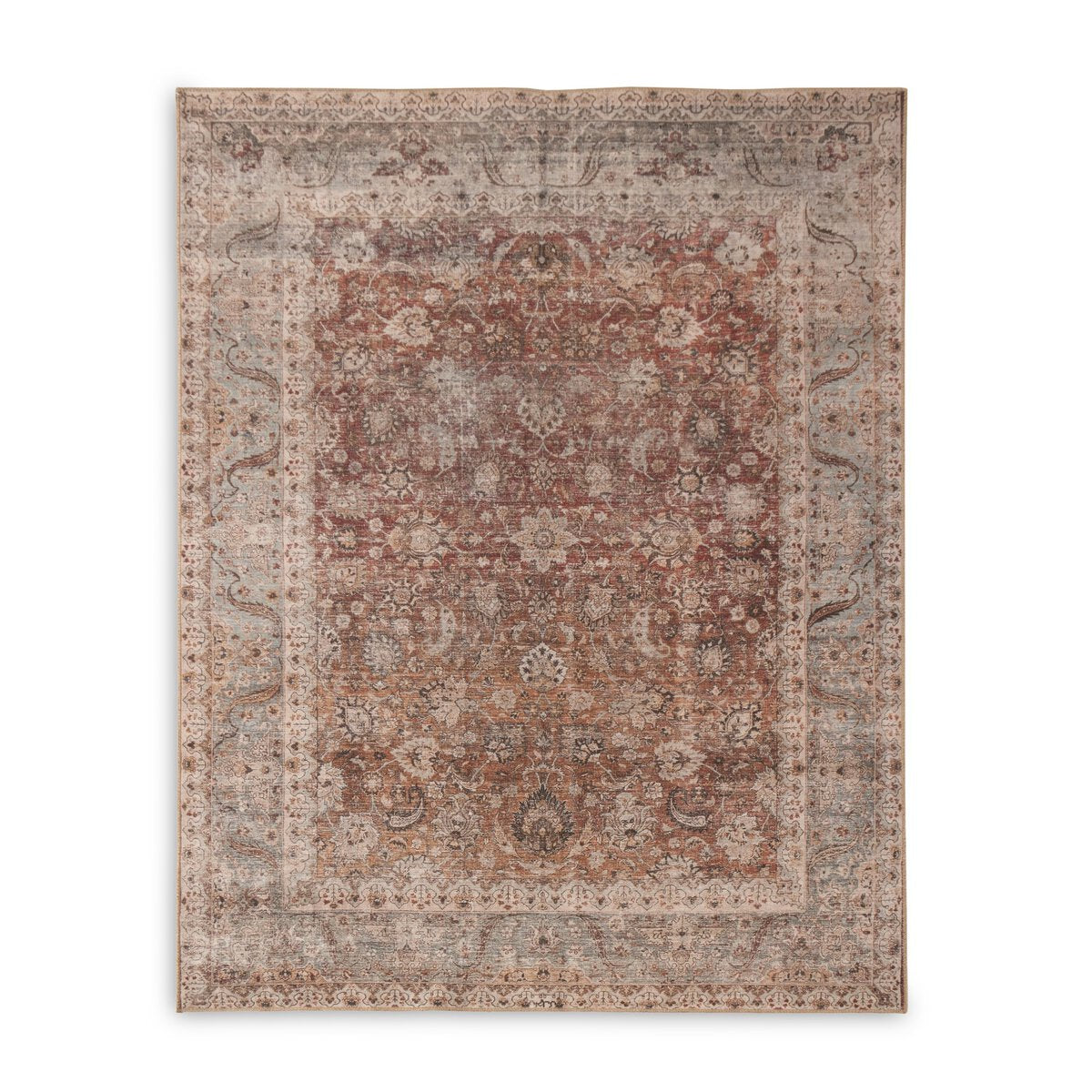Zari Rug - Zari Rust