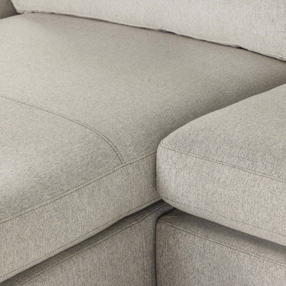 Colt 3-Piece U Sectional - Aldred Silver
