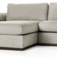 Colt 3-Piece U Sectional - Aldred Silver