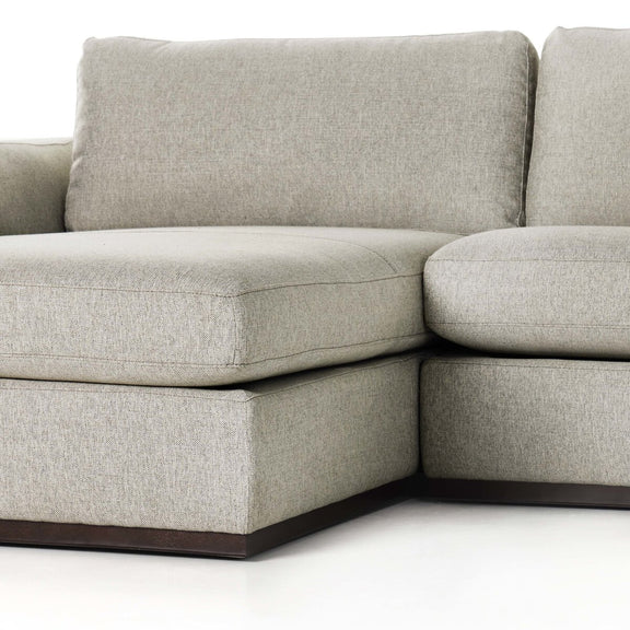 Colt 3-Piece U Sectional - Aldred Silver