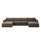 Colt 3-Piece U Sectional - Savoy Coffee