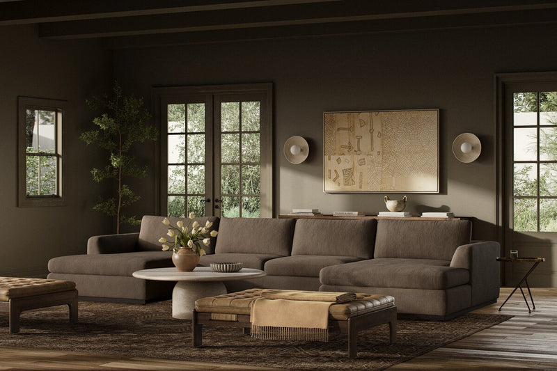 Colt 3-Piece U Sectional - Savoy Coffee