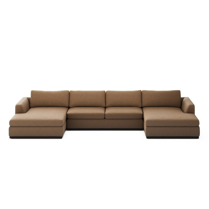 Colt 3-Piece U Sectional - Savoy Ochre