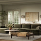 Colt 3-Piece U Sectional - Surrey Olive