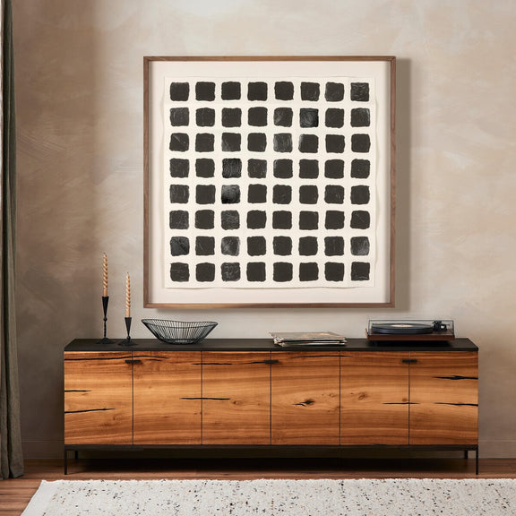 Examine Raven by FH Art Studio - Rustic Walnut