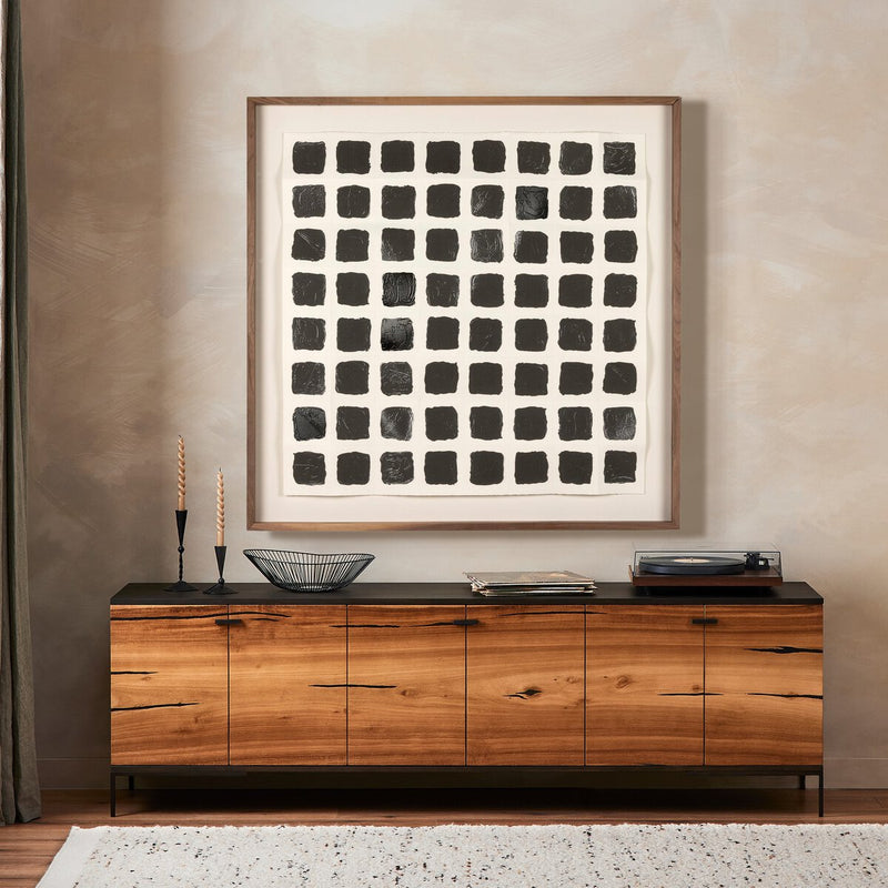 Examine Raven by FH Art Studio - Rustic Walnut