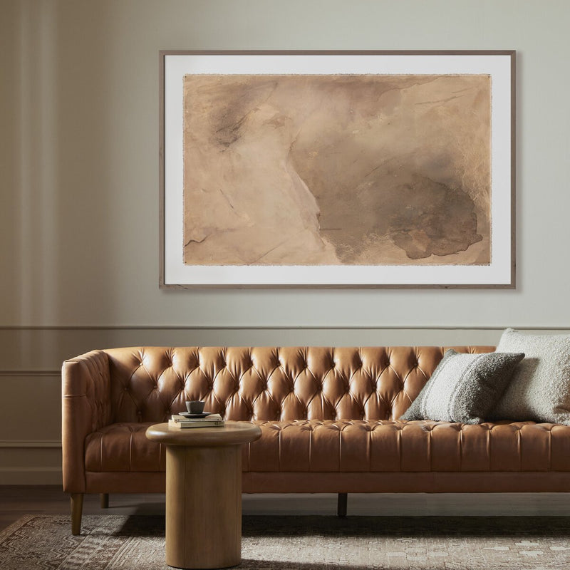 Mushroom Fields by Molly Supplee - Rustic Walnut