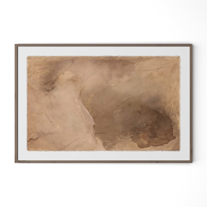 Mushroom Fields by Molly Supplee - Rustic Walnut
