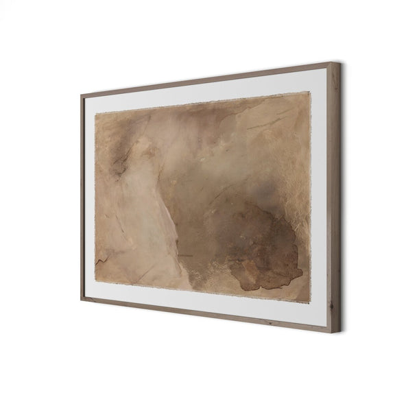 Mushroom Fields by Molly Supplee - Rustic Walnut
