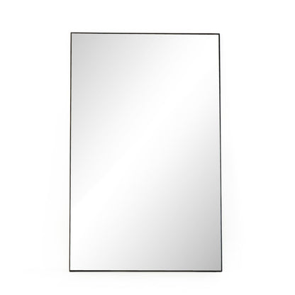 Georgina Rectangle Floor Mirror - Iron Matte Black