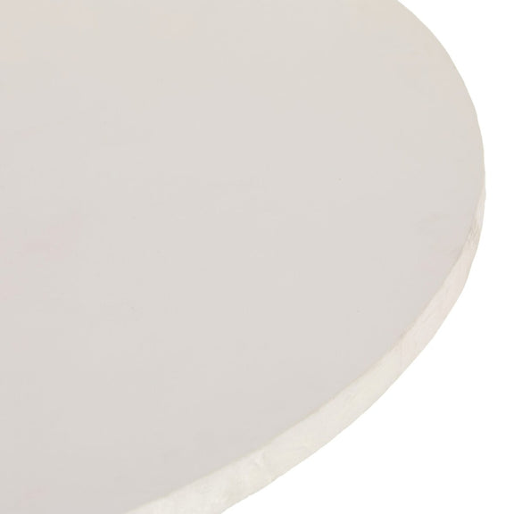 Parra Round Dining Table - White Concrete