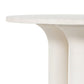 Parra Round Dining Table - White Concrete