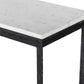 Hammered Iron Console Table