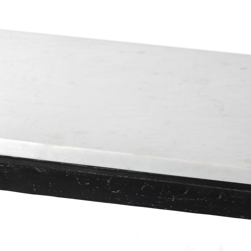 Hammered Iron Console Table