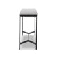 Hammered Iron Console Table