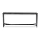 Hammered Iron Console Table