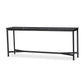 Hammered Iron Console Table