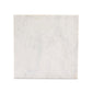 Hammered Iron End Table - White Marble & Antique Brass