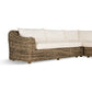 Messina Outdoor 3-Piece Sectional - Chunky Sand Woven