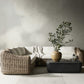 Messina Outdoor 3-Piece Sectional - Chunky Sand Woven